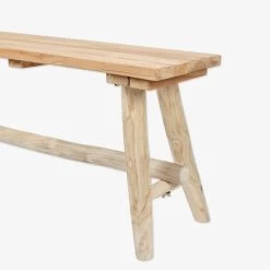 Bank Teak -Heimtextilien Geschäft 401715 33888