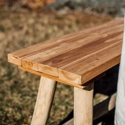 Bank Teak -Heimtextilien Geschäft 401715 34666