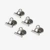 Clip Magnet 5-Pack Silver