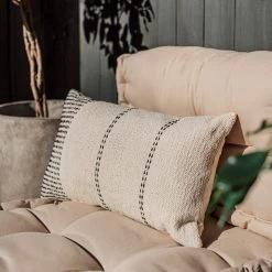 Cushion Stitch 30x50 Cm Creme White -Heimtextilien Geschäft 401769 33822