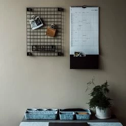 Storage Grid 30x42cm Black -Heimtextilien Geschäft 401788 31987