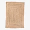 Teppich Jute Rechteckig 140 X 200 Cm -Heimtextilien Geschäft 401858 32279