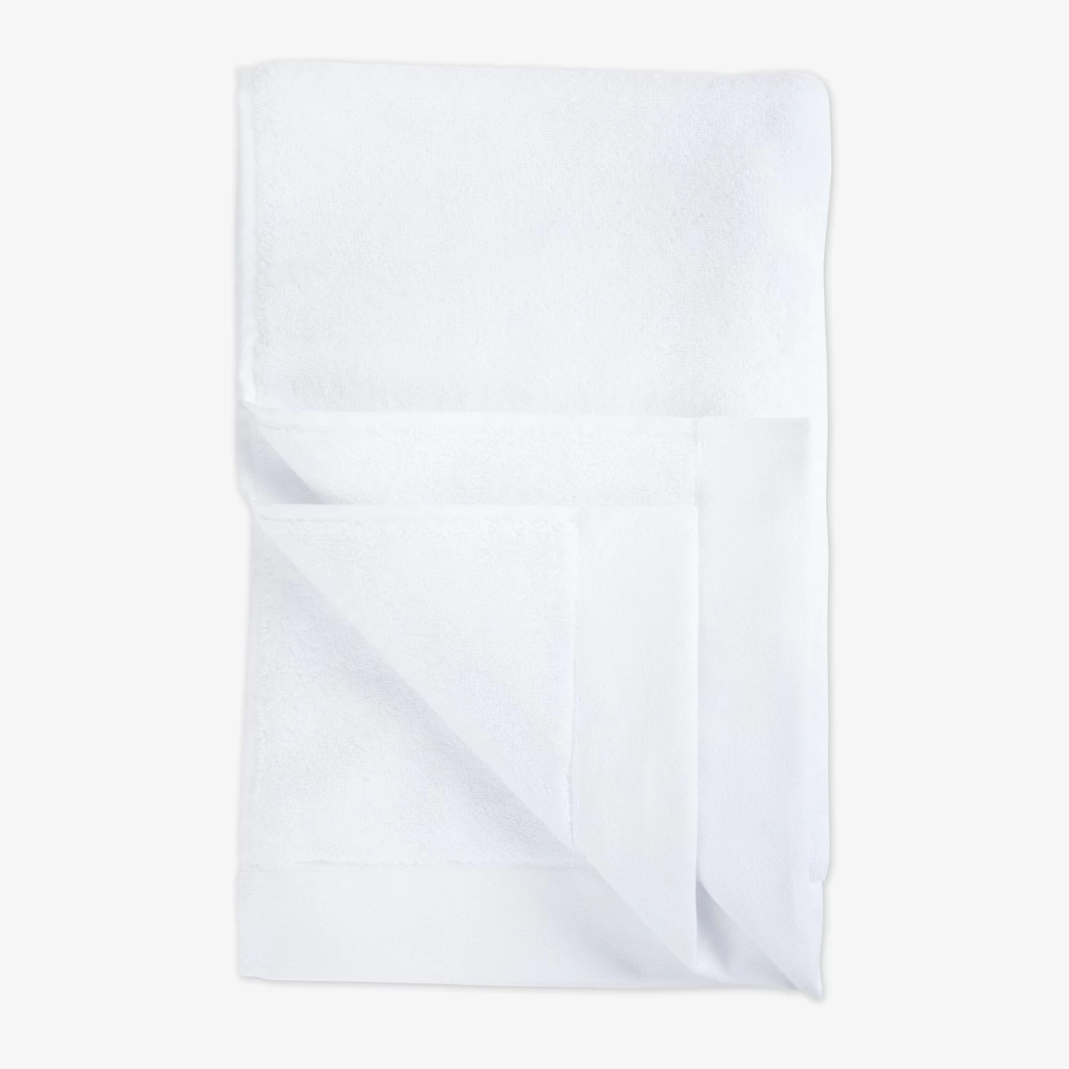 Badematte Bio-Baumwolle 50 X 80 Cm Weiß 4 Badematte Bio-Baumwolle 50 X 80 Cm Weiß – Bild 2