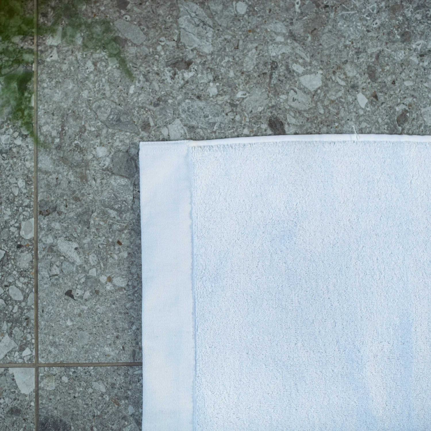 Badematte Bio-Baumwolle 50 X 80 Cm Weiß 6 Badematte Bio-Baumwolle 50 X 80 Cm Weiß – Bild 4