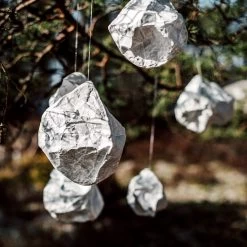 Paper Decoration Cloud 20 Cm -Heimtextilien Geschäft 401876 34676