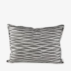 Kissen Stig Lindberg 50 X 70 Cm Korrugalion Grau