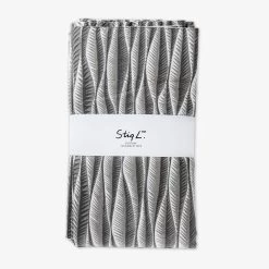 Vorhang Stig Lindberg 145 X 300 Cm 2er-Pack Korrugalion Grau -Heimtextilien Geschäft 401885 32909