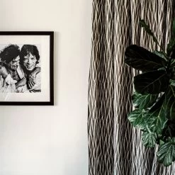 Vorhang Stig Lindberg 145 X 300 Cm 2er-Pack Korrugalion Grau -Heimtextilien Geschäft 401885 34135