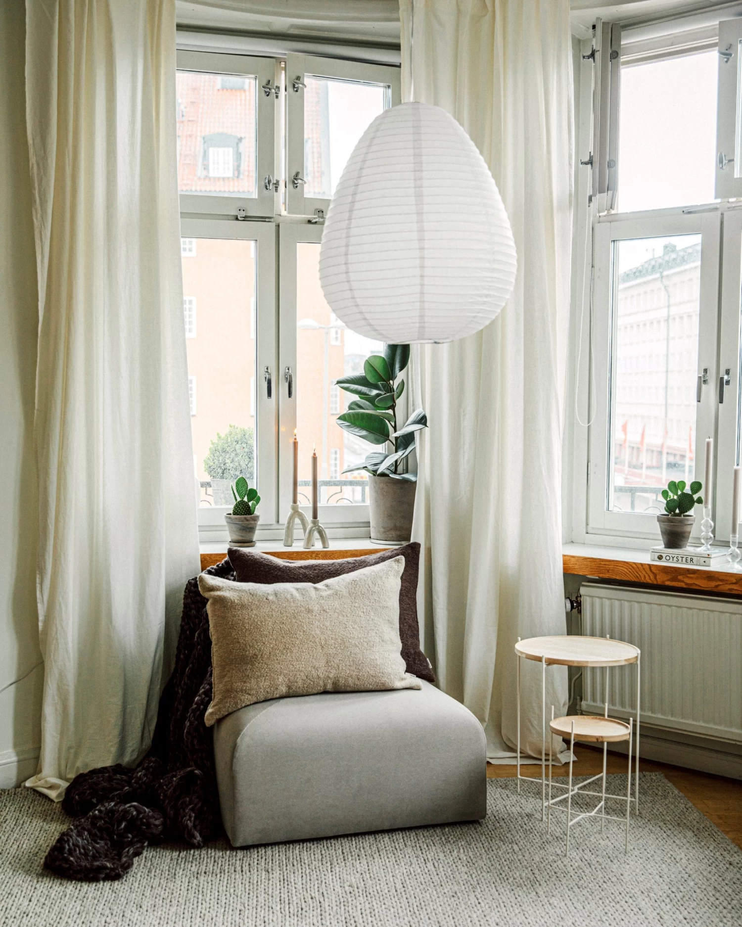 Rice Paper Lamp Drop 50cm White 5 Rice Paper Lamp Drop 50cm White – Bild 3