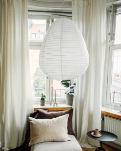 Rice Paper Lamp Drop 50cm White 9 Rice Paper Lamp Drop 50cm White -Heimtextilien Geschäft 401903 36410