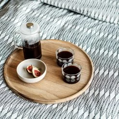 Tablett Eiche Rund 40 Cm 9 Tablett Eiche Rund 40 Cm -Heimtextilien Geschäft 401928 34696