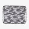 Tablett Stig Lindberg Korrugalion 43 X 33 Cm Grau
