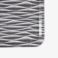 Tablett Stig Lindberg Korrugalion 43 X 33 Cm Grau -Heimtextilien Geschäft 401944 32900