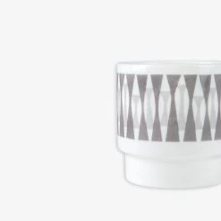 Becher Stig Lindberg Diabolo Grau -Heimtextilien Geschäft 401972 35128