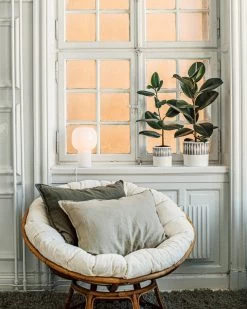 Blumentopf Stig Lindberg Diabolo 20 Cm Grau -Heimtextilien Geschäft 401974 36495