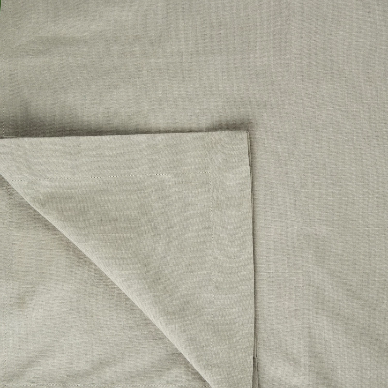 Bettlaken Bio-Baumwolle 240 X 260 Hell Khaki Grün 3 Bettlaken Bio-Baumwolle 240 X 260 Hell Khaki Grün