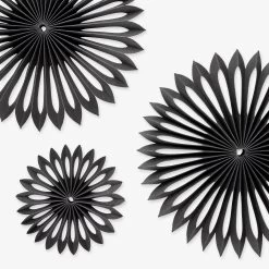 Paper Decoration Recycled 15cm Dark Grey -Heimtextilien Geschäft 401986 33946