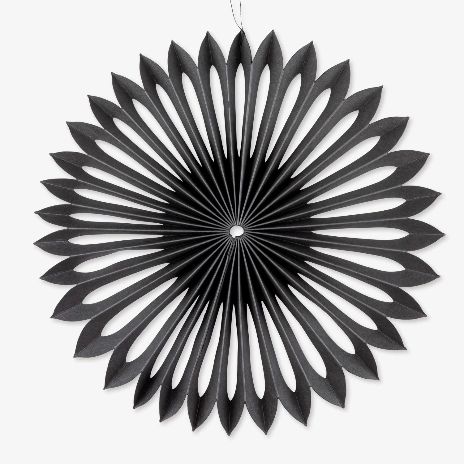 Papierdekoration Recycelt 30 Cm Dunkelgrau 4 Papierdekoration Recycelt 30 Cm Dunkelgrau – Bild 2