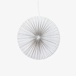 Papierdekoration Recycelt 20 Cm Streifen Dunkelgrau