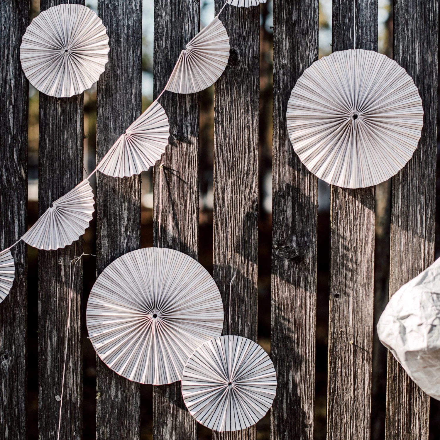 Papierdekoration Recycelt 15 Cm Streifen Beige 8 Papierdekoration Recycelt 15 Cm Streifen Beige – Bild 6