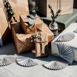 Papierdekoration Recycelt Girlande 2 M -Heimtextilien Geschäft 401999 34667