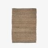 Fußmatte Jute Hell Khaki Grün 50 X 70 Cm -Heimtextilien Geschäft 402002 35255