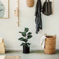 Korb Abaca Rund Griff 50 X 40 Cm 8 Korb Abaca Rund Griff 50 X 40 Cm -Heimtextilien Geschäft 402013 35542