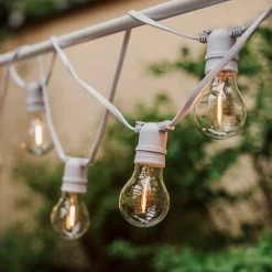 Lichterkette 10 LED Anschließbar Weiß -Heimtextilien Geschäft 402084 35009