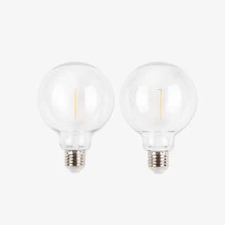 Lichtquelle Lichterkette 2er-Pack Kunststoff Globus