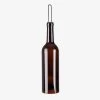 Lantern Glass Bottle Brown