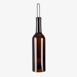 Lantern Glass Bottle Brown
