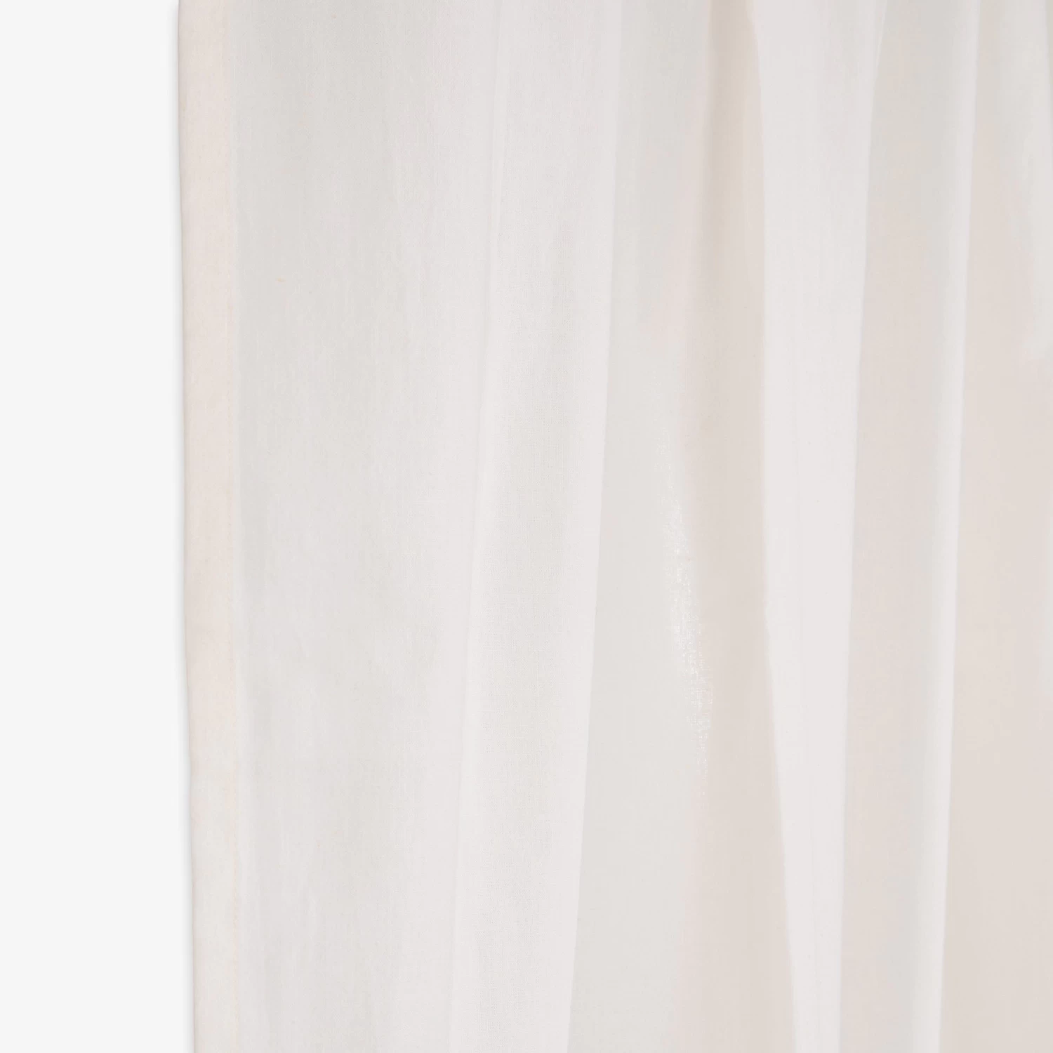 Vorhang Leinen-Mix 145 X 300 Cm 2er-Pack Cremeweiß 5 Vorhang Leinen-Mix 145 X 300 Cm 2er-Pack Cremeweiß – Bild 3