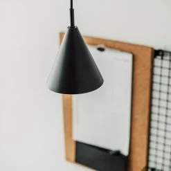 Hängelampe Konus Klein Schwarz -Heimtextilien Geschäft 402256 35520