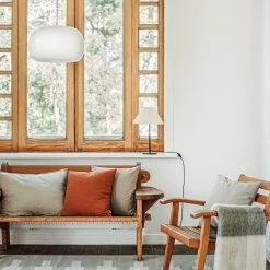 Deckenleuchte Opal Weiß 40 Cm -Heimtextilien Geschäft 402259 35853