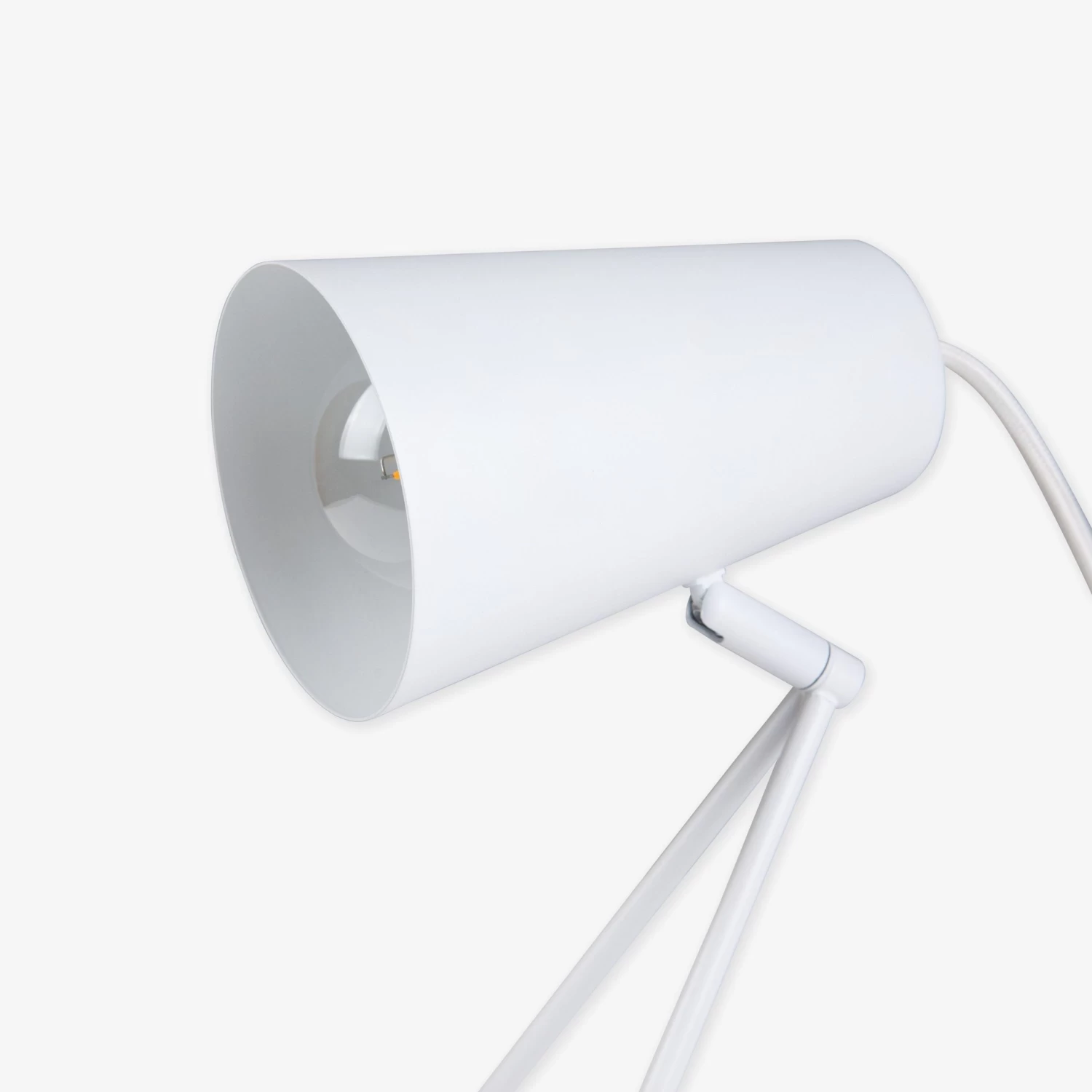 Tischlampe Weiß 5 Tischlampe Weiß – Bild 3