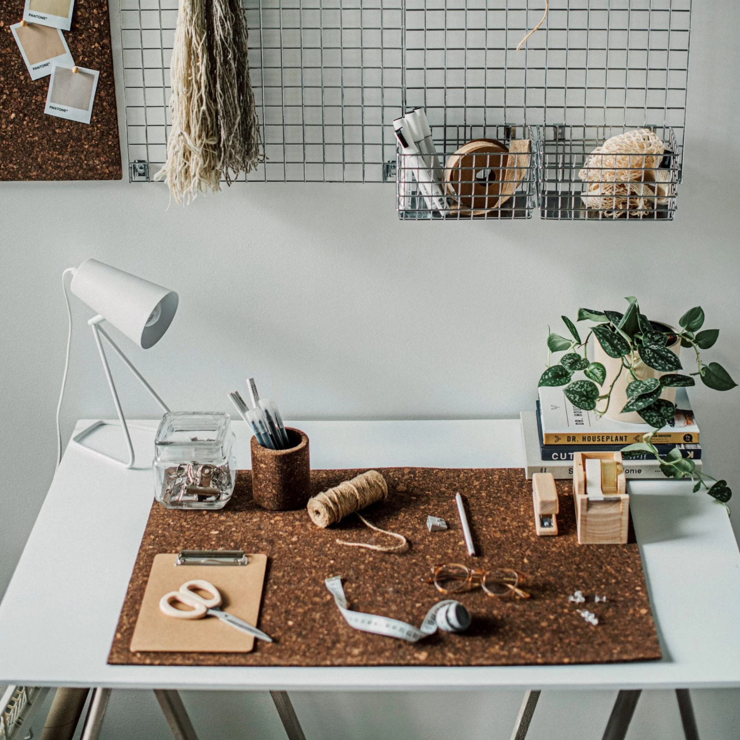 Tischlampe Weiß 6 Tischlampe Weiß – Bild 4