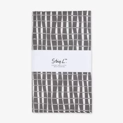 Tischdecke Wasserabweisend Stig Lindberg Ø 180 Cm Bamboo Grau