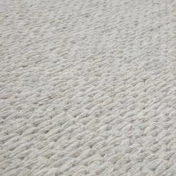 Teppich Geflechtet Ungefärbte Wolle 170 X 240 -Heimtextilien Geschäft 402343 36340