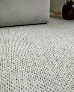 Teppich Geflechtet Ungefärbte Wolle 170 X 240 -Heimtextilien Geschäft 402343 36421