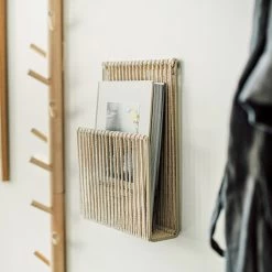 Zeitungshalter Baumwolle Natur -Heimtextilien Geschäft 402344 35531