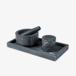 Dose Marmor Dunkelgrau -Heimtextilien Geschäft 402358 35819