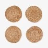 Glasuntersetzer Jute 4er-Pack -Heimtextilien Geschäft 402361 35219
