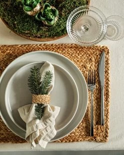 Tablett Jute 30 X 40 Cm -Heimtextilien Geschäft 402362 36534