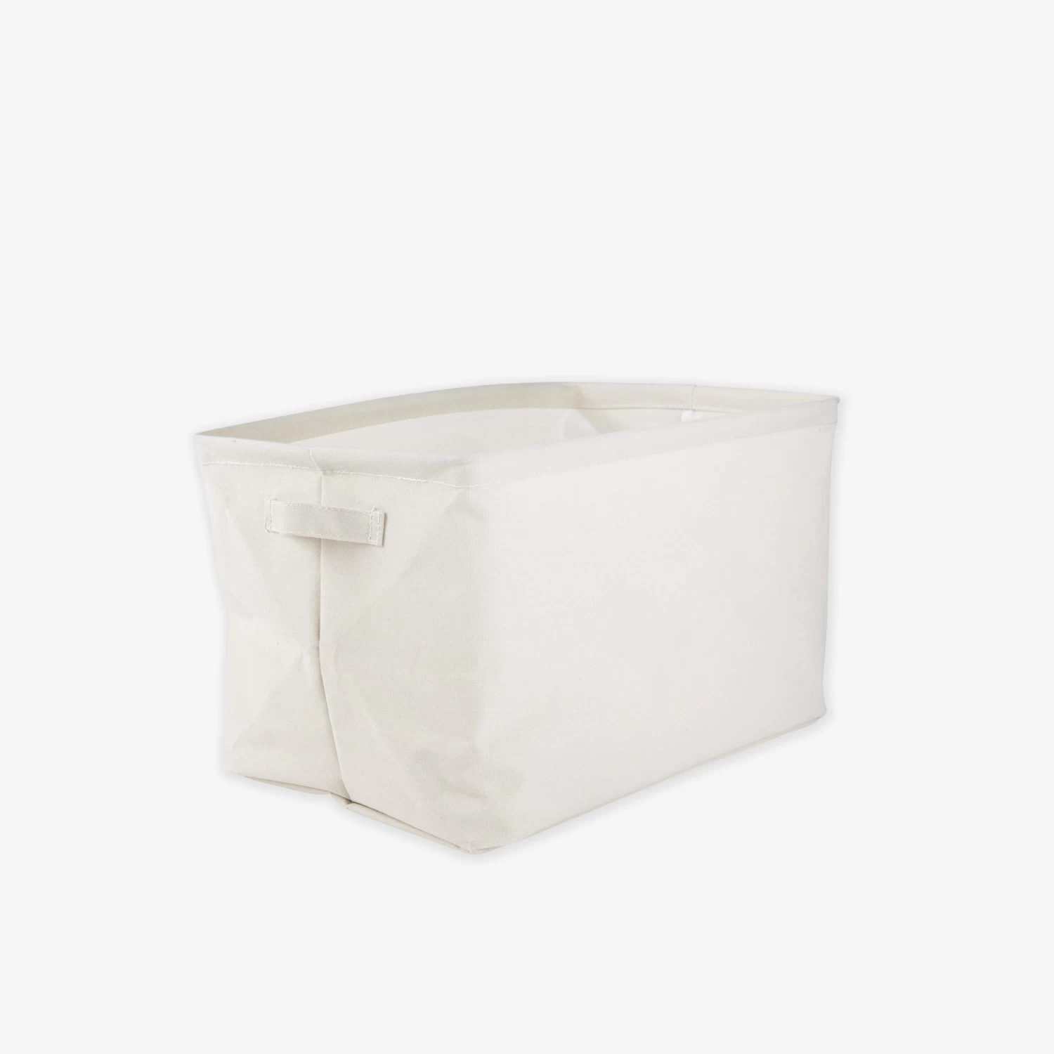 Foldable Basket Medium Creme 3 Foldable Basket Medium Creme