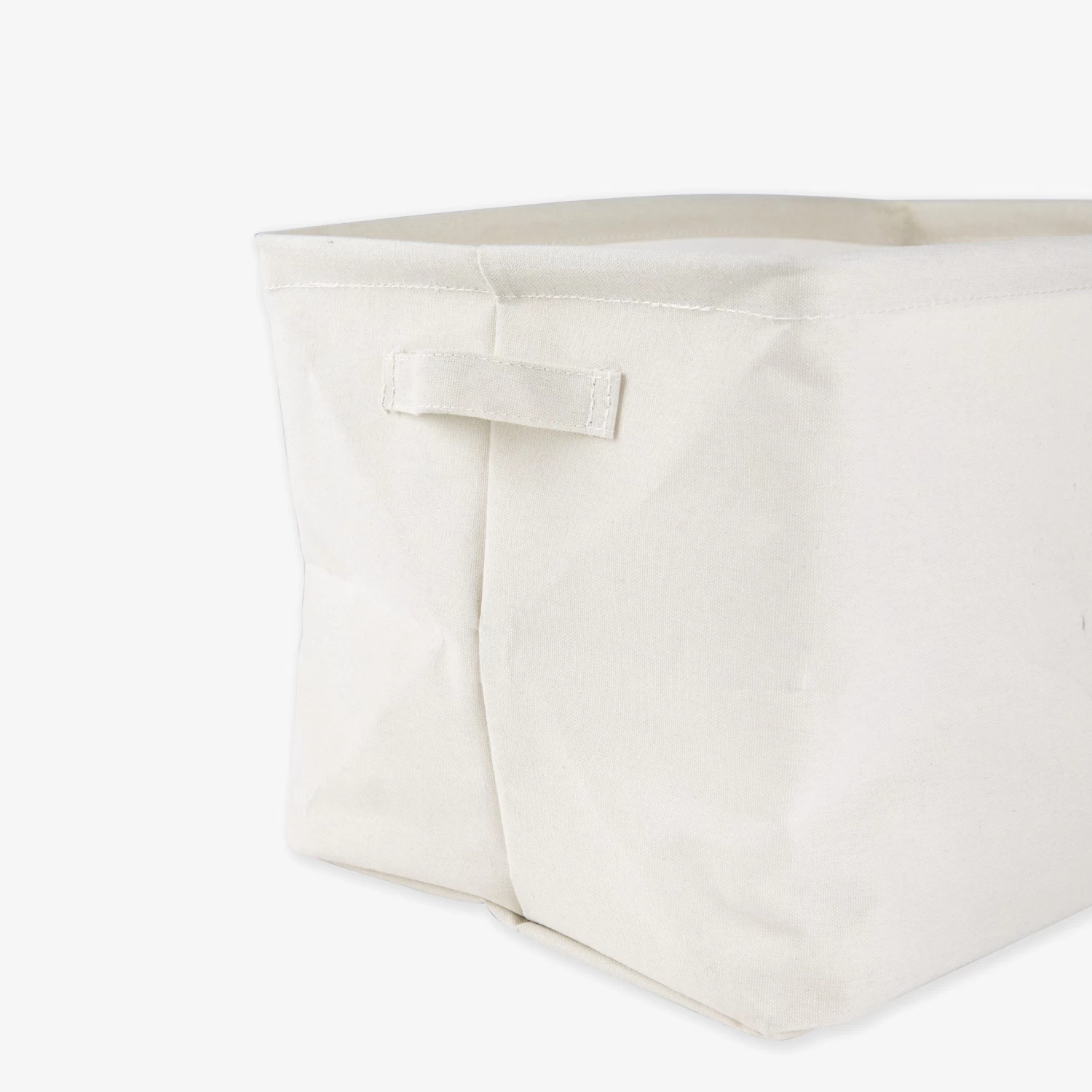 Foldable Basket Medium Creme 4 Foldable Basket Medium Creme – Bild 2