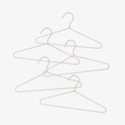 Clothing Hanger 5 Pieces Beige