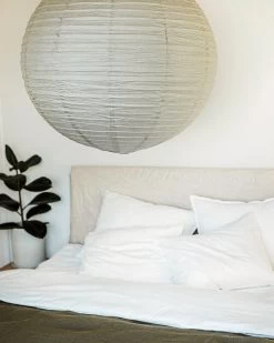 Reispapierlampe 80 Cm Beige -Heimtextilien Geschäft 402537 38152