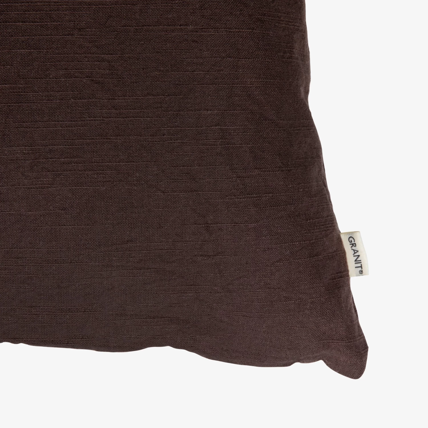 Cushion Linen Mix 50x50 Dark Brown 5 Cushion Linen Mix 50x50 Dark Brown – Bild 3