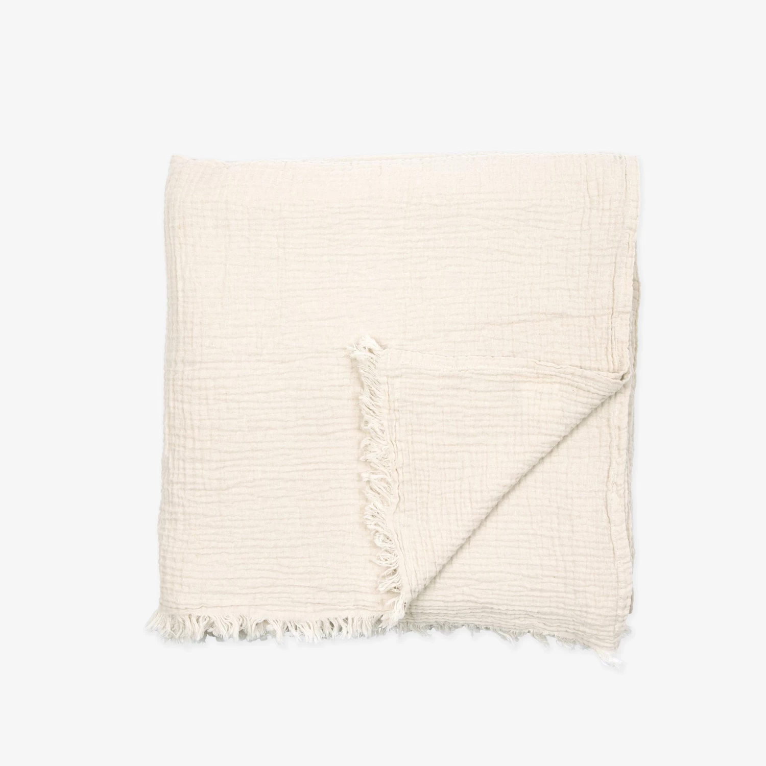 Plaid Baumwolle Muslin 180 X 240 Hellbeige 3 Plaid Baumwolle Muslin 180 X 240 Hellbeige