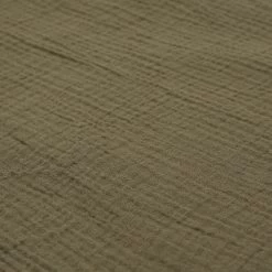 Plaid Baumwolle Muslin 180 X 240 Dunkles Khaki-Grün 10 Plaid Baumwolle Muslin 180 X 240 Dunkles Khaki-Grün -Heimtextilien Geschäft 402564 37665